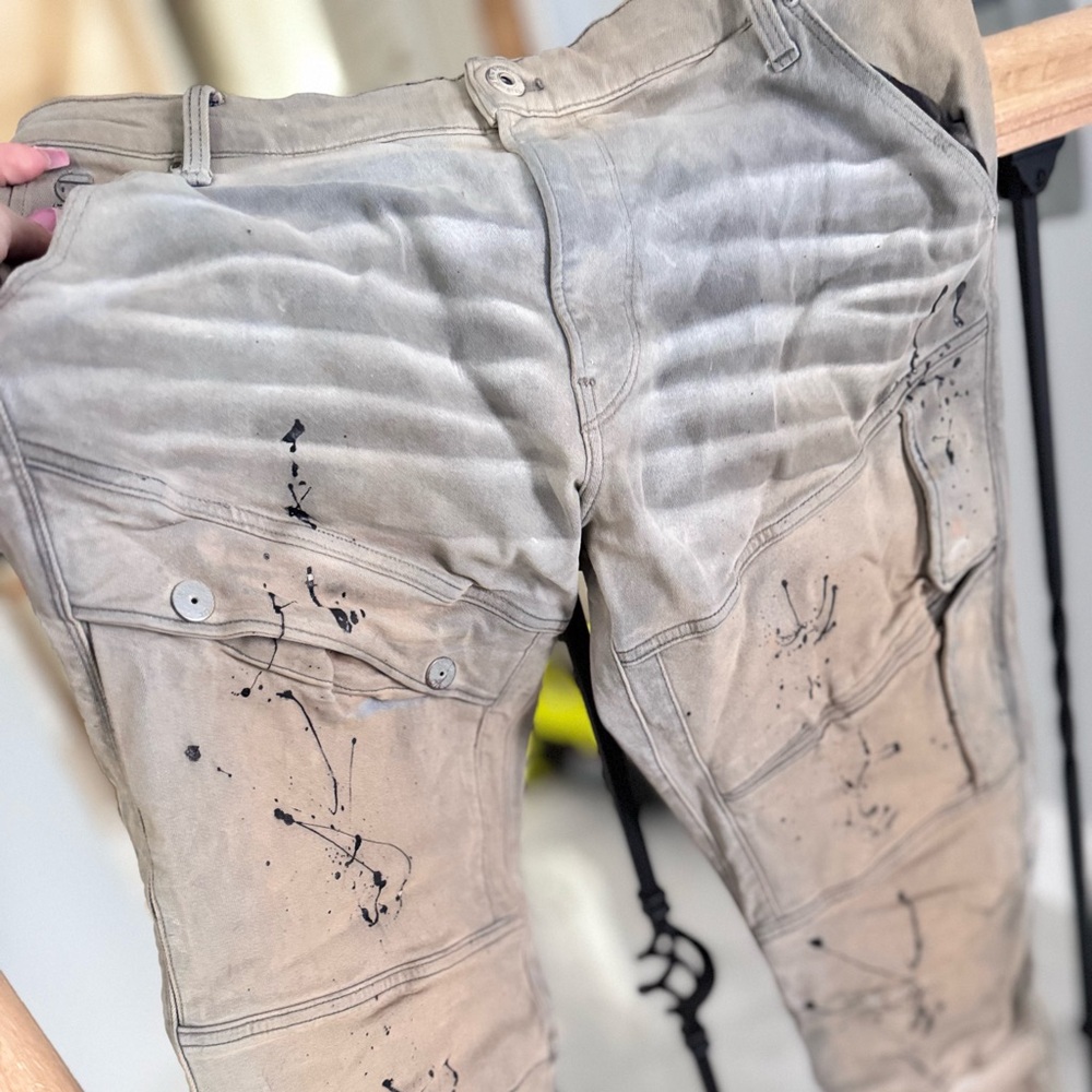 Raw jeans